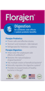 Florajen Digestion - Footprints in Time